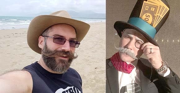 Handlebar Moustache Styles